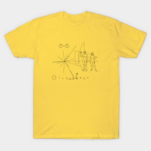 Pioneer Plaque T-Shirt by ThirdState